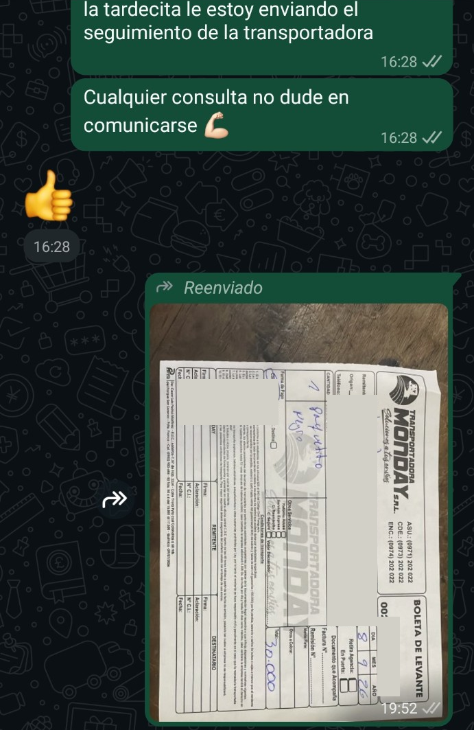 Seguimos en contacto.